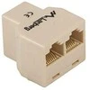 LANBERG AD-RJ45-2RJ45-OU Lanberg RJ45 inline coupler RJ45->2XRJ45