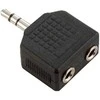 Goobay | Ausinių AUX adapteris; 3,5 mm lizdas nuo 1 iki 2