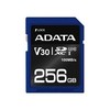 Atminties kortelė ADATA Premier Pro UHS-I SDXC, 256 GB, Flash atminties klasė 10, U3, V30, 85 MB/s, 100 MB/s