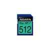 Atminties kortelė ADATA 512GB Premier Pro SDXC UHS-I U3 Class 10 (V30S), R/W iki 100/80 MB/s