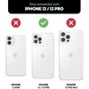 Apple iPhone 12 / 12 Pro Adidas SP Iconic Sports dėklas mėlynos spalvos