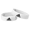 Futbolo kojinių laikikliai ADIDAS 604432, Balti
