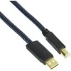 USB kabelis Furutech ADL USB-A - USB-B 1.2 m Juodas