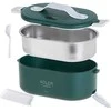 Adler | Heated Food Container | AD 4505g | Capacity 0.8 L | Material Nerūdijantis plienas/Plastic | Žalias