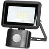 Orno FARO S LED prožektorius su PIR 30W, 2400lm, IP44, 4000K, aliuminis + stiklas