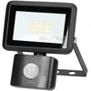Orno FARO S LED prožektorius su PIR 50W, 4000lm, IP44, 4000K, aliuminis + stiklas