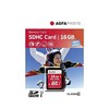 Atminties kortelė „AgfaPhoto“ SDHC kortelė 16 GB didelės spartos, 10 klasės UHS I