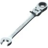 Kombinuotas raktas su terkšle KS Tools Gear+Flex; 10 mm