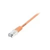 Equip Patchcord, Cat6, S / FTP, HF, 7.5m, oranžinė (60555)