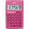 Mokyklinis skaičiuotuvas CASIO LC-401, 120 x 151.5 x 7.3 mm, rožinė
