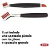 OXO-Rinkinys valymo šepetėliai redGoodGri