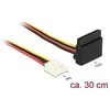 DeLock Kabelis Power Floppy 4 kontaktų (F) – SATA 15 kontaktų (F) 30 cm
