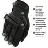 Mechanix Wear Pirštinės Mechanix M-Pact® Covert juodos S dydis. Velcro, TrekDry®, dirbtinė oda, delno, krumplių, Armortex®, pirštų apsauga, D30® apsauga nuo vibracijos