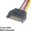 Akasa SATA to Molex Adapteris Cable – 2 Pieces