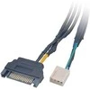 Akasa Flexa FP3S PWM Splitter Cable (3 Fans) - sleeved, 30cm