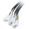 Akasa Flexa FP3S PWM Splitter Cable (3 Fans) - sleeved, 30cm