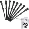 Akasa AK-MX003 Vibration Dampener for Fans, 60-Piece Set – juodos spalvos