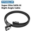 Akasa SATA cable 6 GB/s, angled, 50 cm