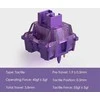 Klaviatūra Akko V3 Pro Lavender Violetinė Switch, mechaniniai, 5-Pin, tactile, MX-Stem, 40g – 45 vnt