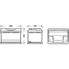 EXIDE EB602 60Ah 540A (EN) 12V akumuliatorius