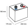 Exide Akumuliatorius 62 Ah 540 A EN 12V