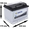 VARTA C14 56Ah 480A (EN) 12V akumuliatorius