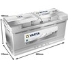 Akumuliatorius Akumulators Varta SLI I1, 12 V, 110 Ah, 920 A