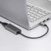 Adapteris su kablem Akyga AK-AD-65 karta jungiama į tinklą USB type C (m) / RJ45 (f) 10/100/1000 ver. 3.0 15cm