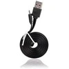 Alca plast ALCA Laidas Micro USB 2.0 juodas, 100cm ilgio (išmaniems, MP3)