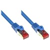 Good Connections Geri ryšiai RNS Komutacinis kabelis su Rastnasenschutz, kat. 6, S/FTP, PiMF, PVC, 250MHz, mėlynas, 5m, Geri ryšiai (8060-050B)