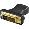 Adapteris AV Alcasa Alcasa HDMI - DVI F/M Juodas
