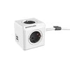 Galia - Allocacoc PowerCube Extended USB 4 Outlets 2 USB 3m Pilka
