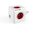 Allocacoc "PowerCube Original USB" Raudona