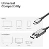 „Alogic USB C“ adapterio kabelis, C tipo - D prievadas, M/M, 4k 60 Hz, 1 m, žalias