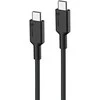 Kabelis USB Alogic Alogic USB 2.0 Anschlusskabel Typ C -C 5A M/M 1m, sw