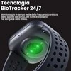 Išmanusis laikrodis Amazfit Bip 6, Juodas su juodu dirželiu