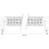 Amio LED Panelinis žibintas, AWL25 87 cm 9-36V