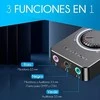 Išorinė USB 2.0 garso plokštė Vention CDRBF 1m (juoda)