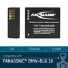 Ansmann A-Pan DMW-BLG10 730mAh 7,4V