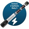 Ansmann LED žibintuvėlis kasdieniniam naudojimui 300B įsk. 2xBaby C 1600-0430