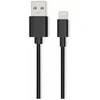 USB kabelis Ansmann USB-A - Žaibas 1 m Juodas (1700- 0131)