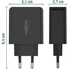 Ansmann namų įkroviklis HC430 4xUSB 3000mA juodas
