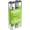 Ansmann 5035523 – Nikelio-metalo hidridas (NiMH) – 1,2 V – 550 mAh – Žalia – DECT telefonai