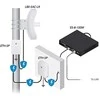 Maršrutizatorius UBIQUITI LBE-5AC-LR LiteBeam AC LR - 26 dBi 2x2 MIMO airMAX AC CPE 450+ Mbps