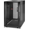 APC NETSHELTER SX 18U SERVER RACK ENCLOSURE 600MM X 1070MM W/ SIDES Juodas