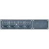 APC paslaugų apėjimo skydelis- 230V; 32A; MBB; Laidinis įėjimas; (4) IEC-320 C19 išvestis