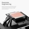 APNX AP1-V CPU Cooler – 120mm, baltos spalvos