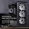 Aerocool Kompiuterio Korpusas - APNX C1 Argb Baltas