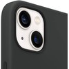 Apple iPhone 13 Silikoninis dėklas su MagSafe, Juodas (Midnight)