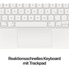 Apple Magic Keyboard, skirtas iPad Air 13 colių (2026) M4 / (2025) M3 / (2024) M2 / iPad Pro 12.9 (2018/2020/2021/2022) – QWERTZ / DE – Balta